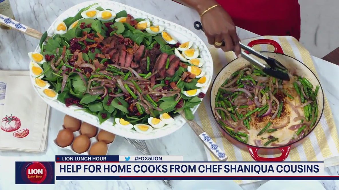Inspiration for home cooks with Chef Shaniqua Cousins
